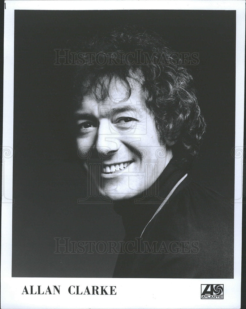 1978 Press Photo Entertainer Allan Clarke - Historic Images