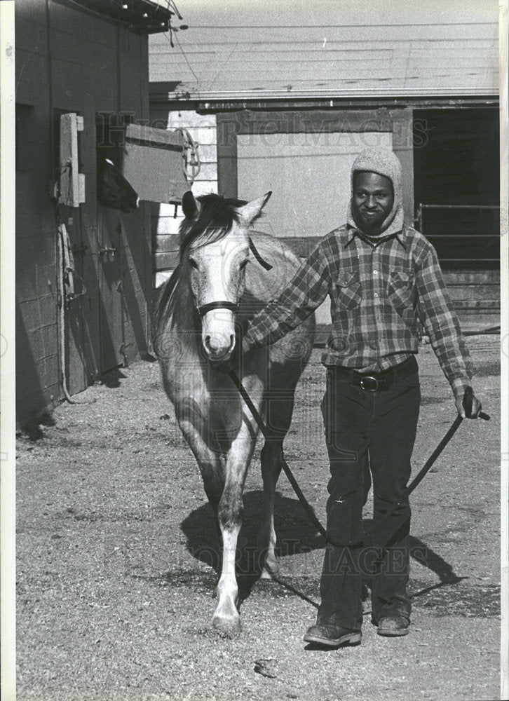 1983 Press Photo American Actor Alonzo Clemens - Historic Images