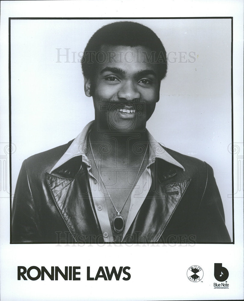 1977 Press Photo Jazz Musician Ronnie Laws - Historic Images