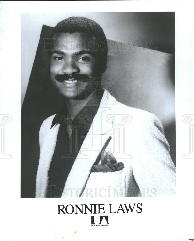 1980 Press Photo Saxophonist Ronnie Laws East Evans  - Historic Images