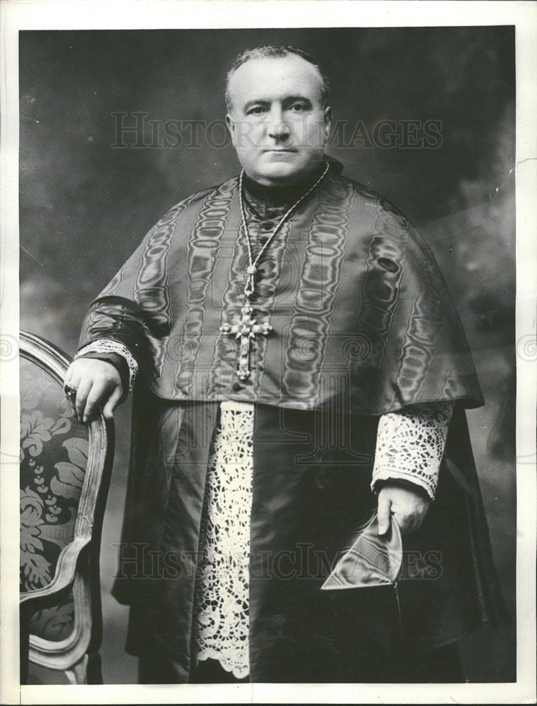 1939 Press Photo Luigi Cardinal Lavitrano Archbishop  - Historic Images