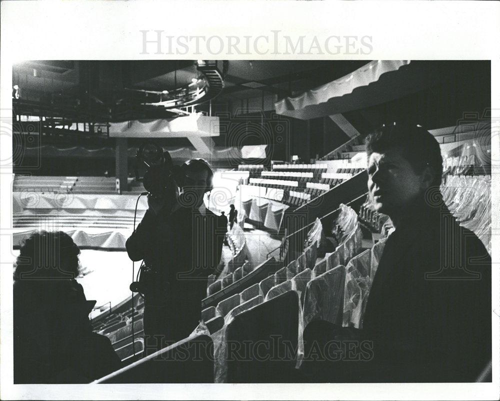 1978 Press Photo Pianist Van Cliburn At Boettcher - Historic Images