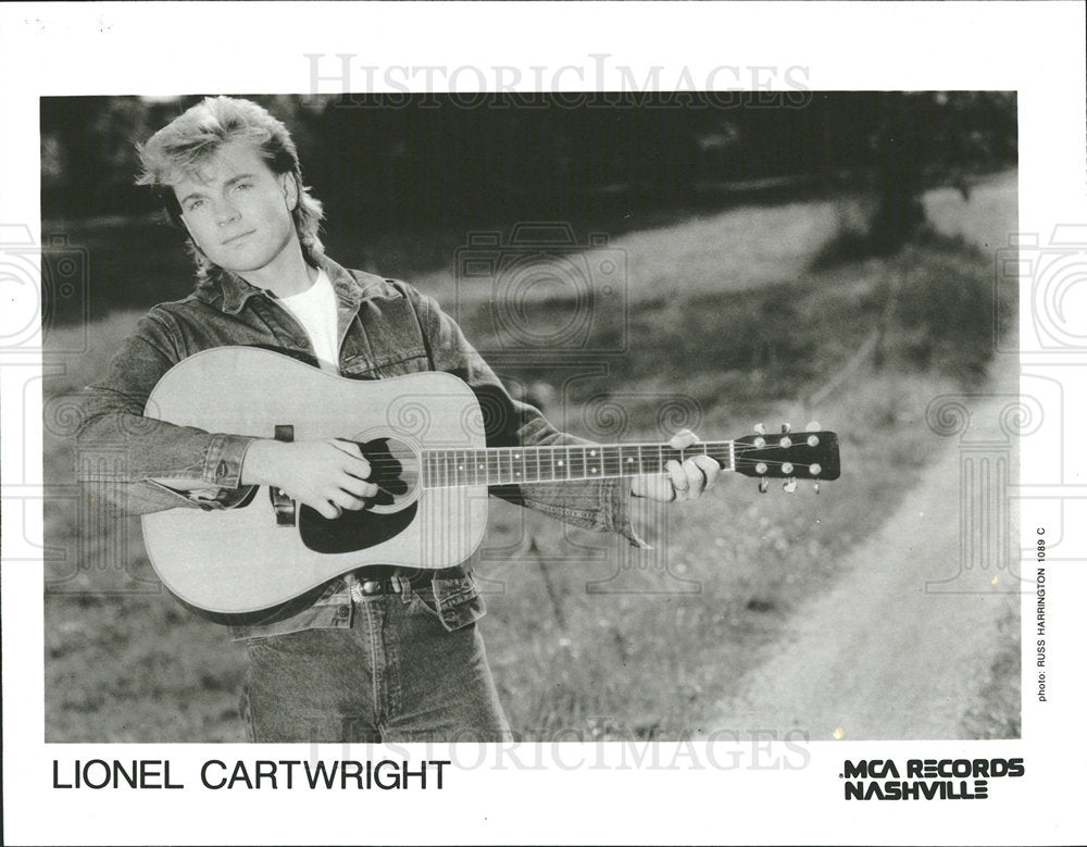 1991 Press Photo Lionel Cartwright Country Music Singer - Historic Images