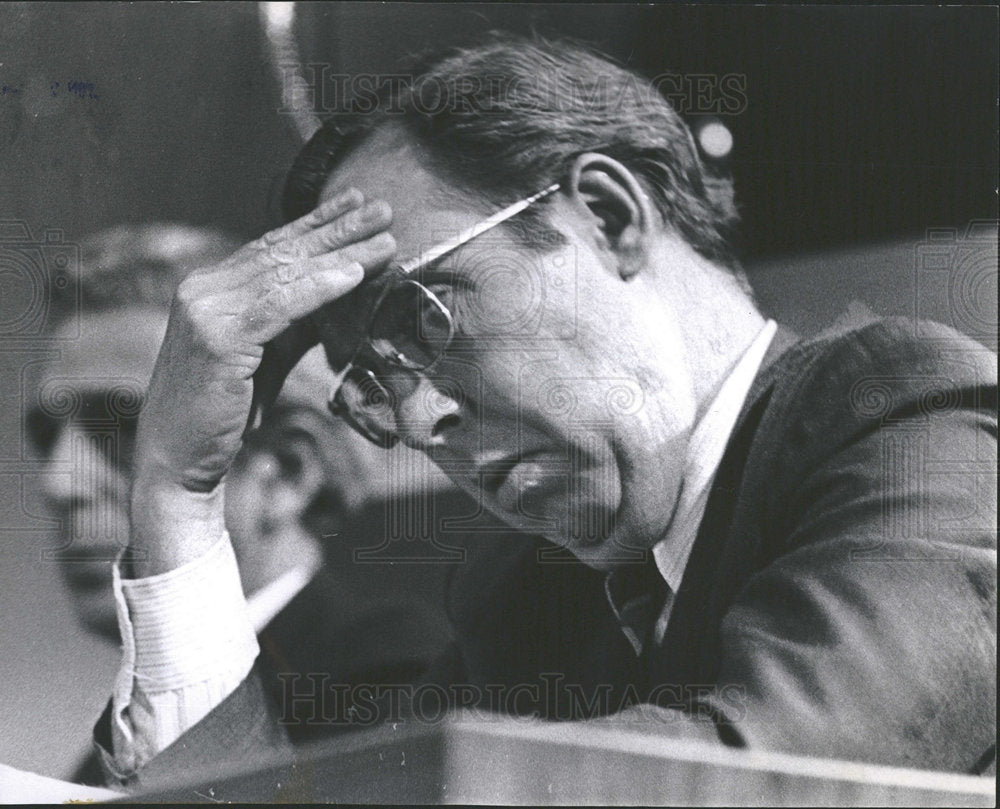 1968 Press Photo Don Cowelti, Rep. Public Service - Historic Images