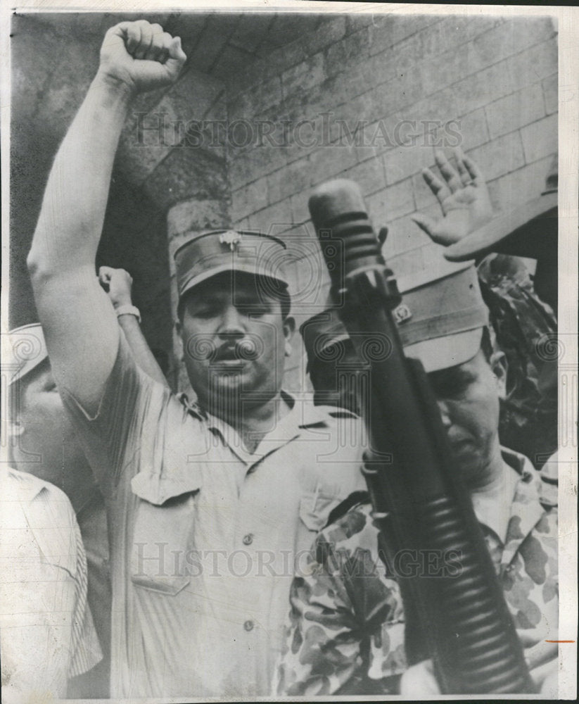 1965 Press Photo Rebel Col Francisco Caamano Deno Icon - Historic Images