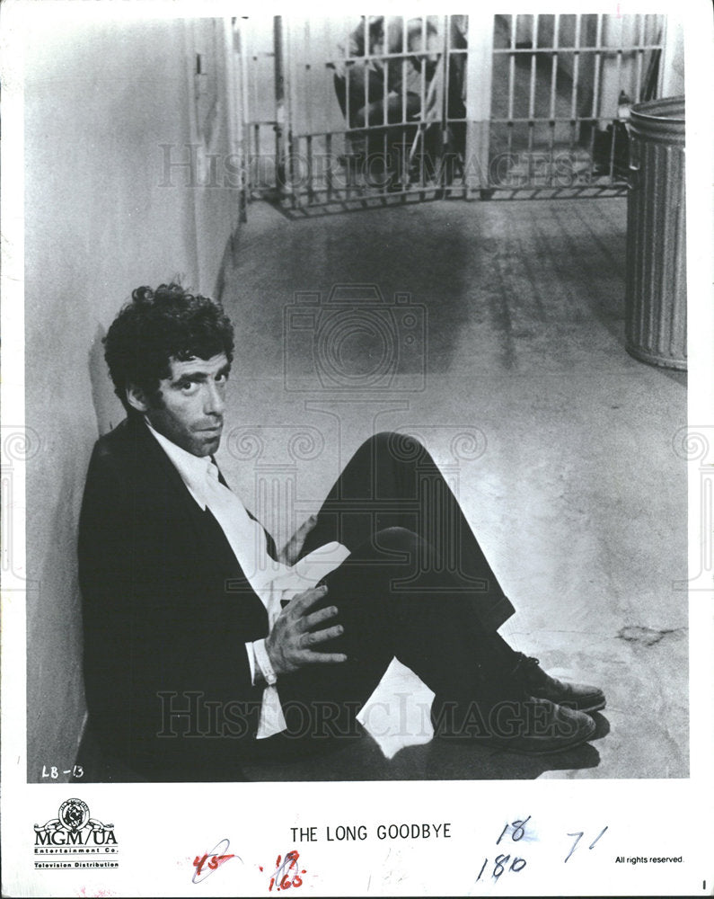 1985 Press Photo Elliot Gould American Actor - Historic Images