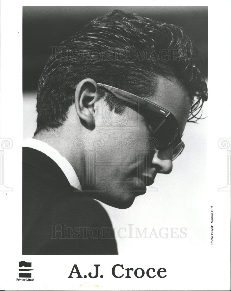 1994 Press Photo Singer and Musician A.J. Croce - Historic Images