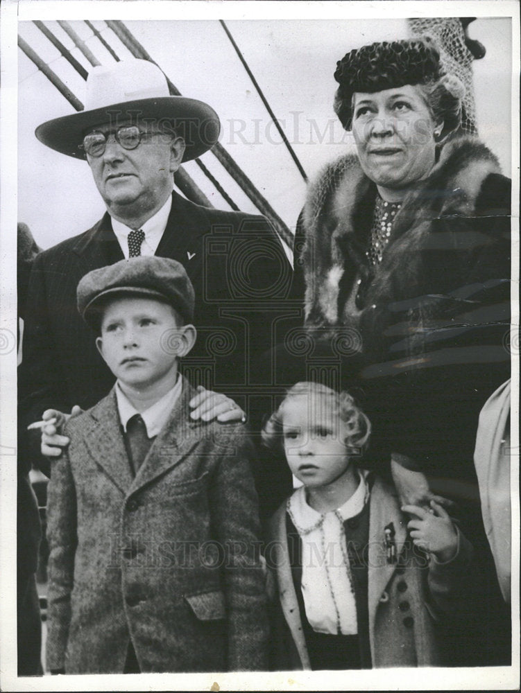 1942 Press Photo Minister Australia Nelson Johnson - Historic Images