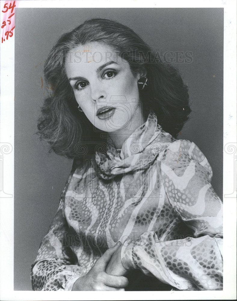 1983 Press Photo Carolina Herrera Venezuelan designer  - Historic Images