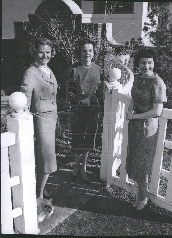1960 Press Photo Central City Opera Ball Planners - Historic Images