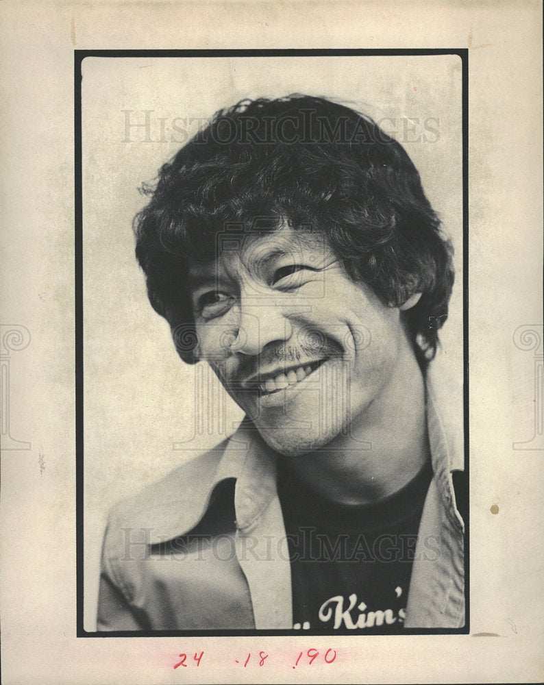 1980 Press Photo Bobby Kim Actor - Historic Images