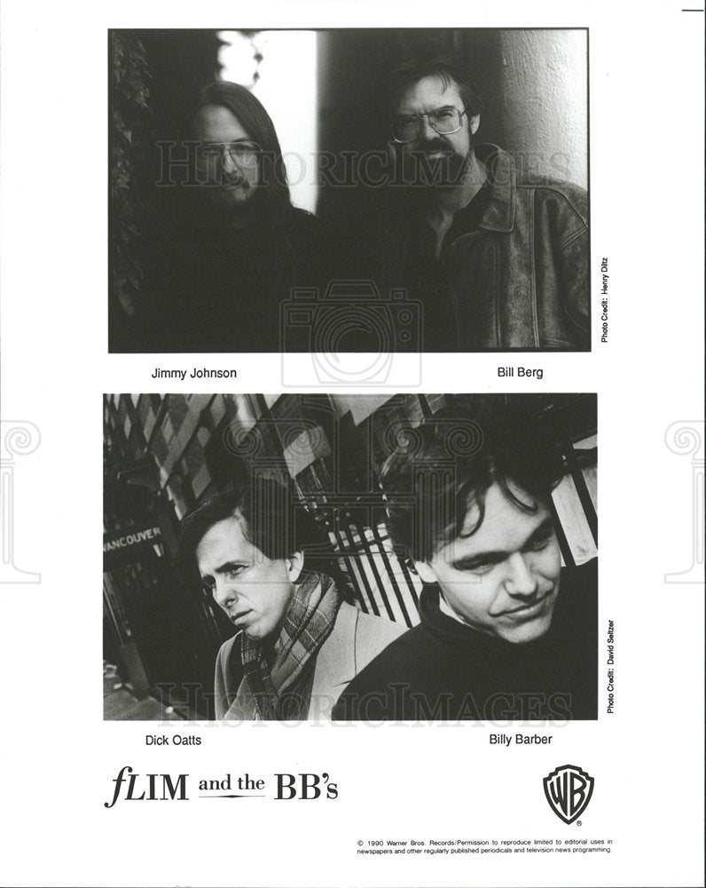 1991 Press Photo Dick Oatts Billy Barber Jimmy Johnson - Historic Images