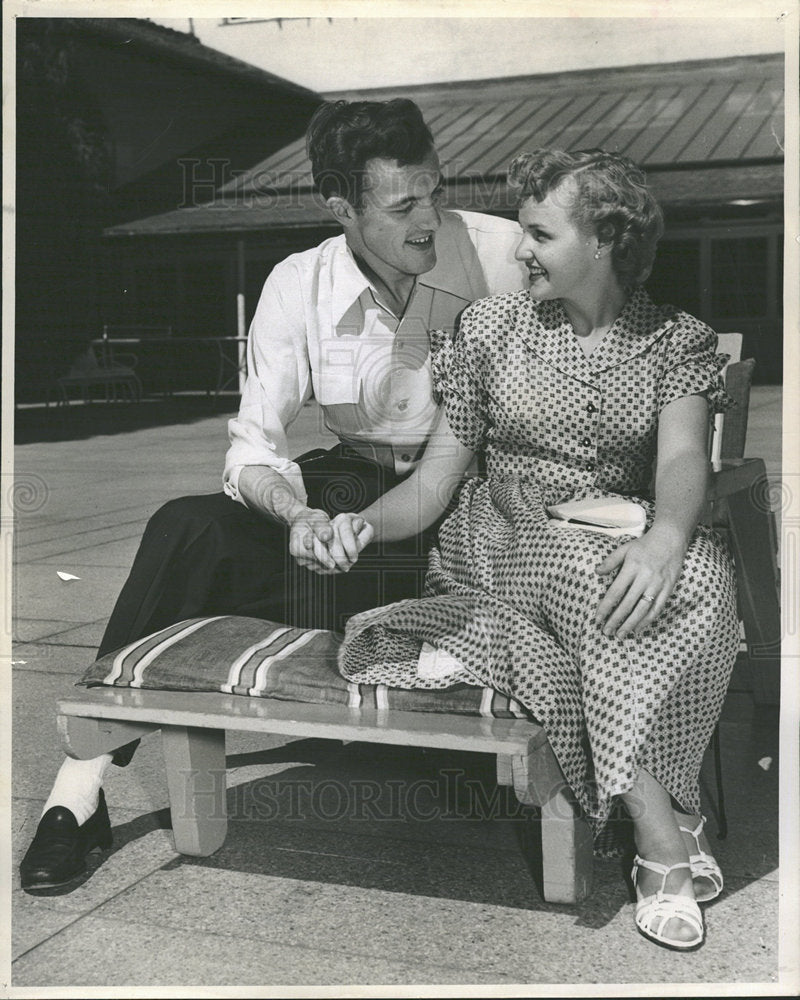1952 Press Photo John William Flora Colorado Springs - Historic Images