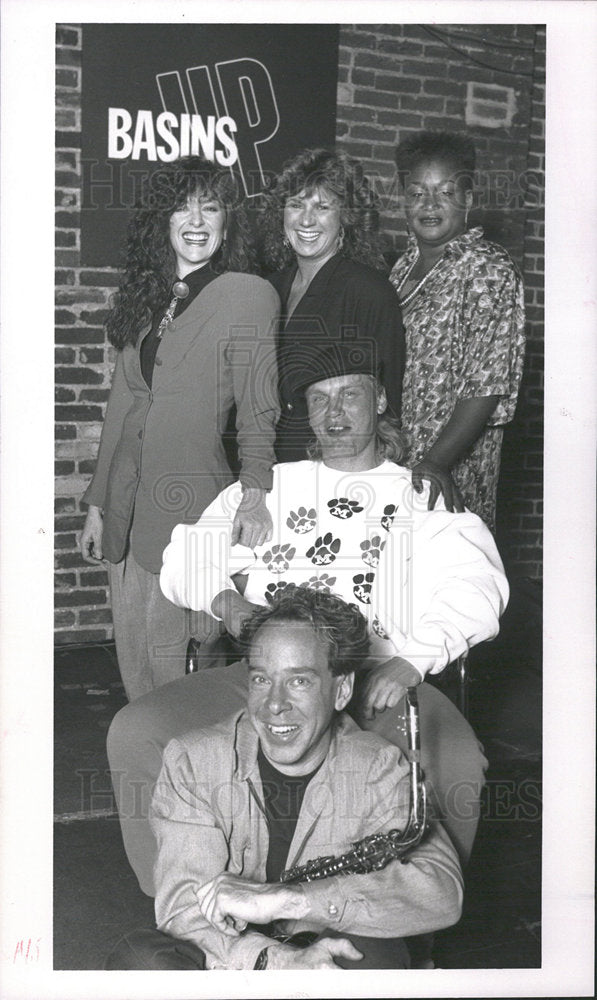 1989 Press Photo Bob Rebholz  Michael Hazel Lannie - Historic Images