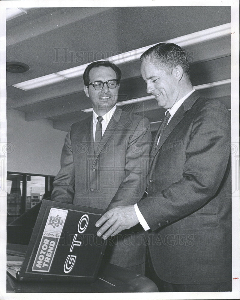 1968 Press Photo Larry Flore Curtis Circulation Motor  - Historic Images