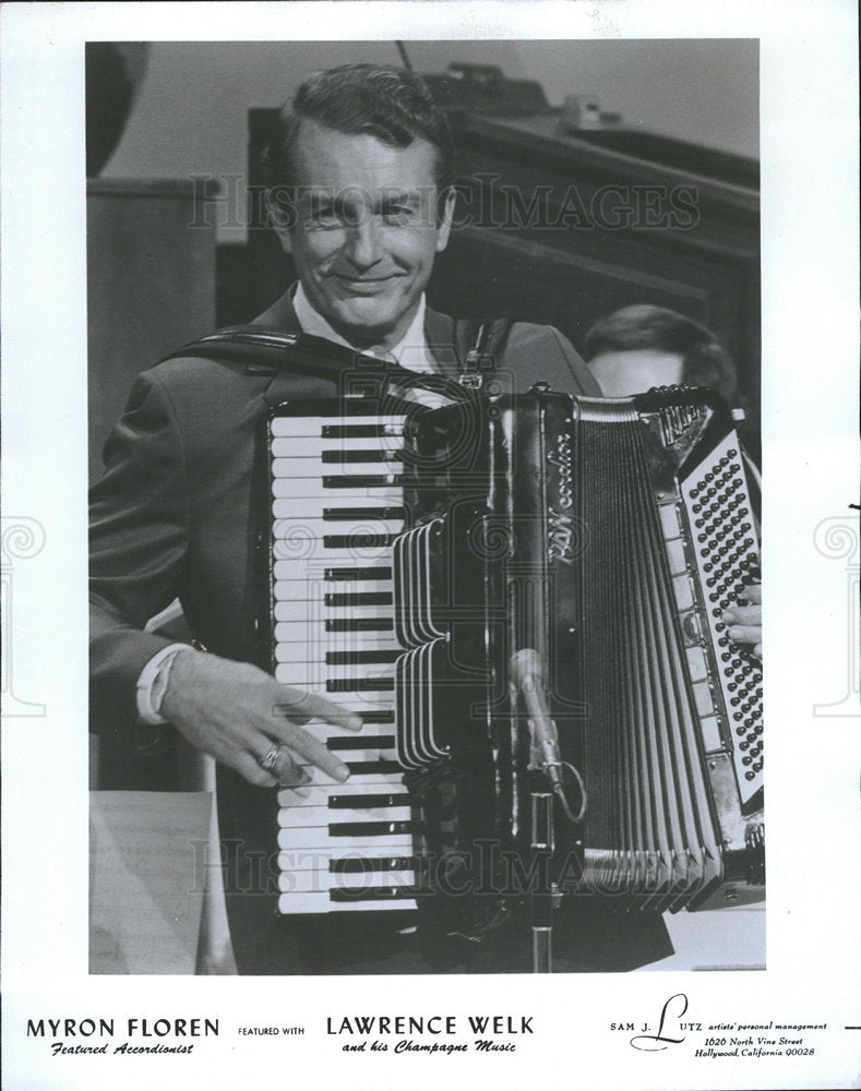 1978 Press Photo Myron Floren Musician - Historic Images
