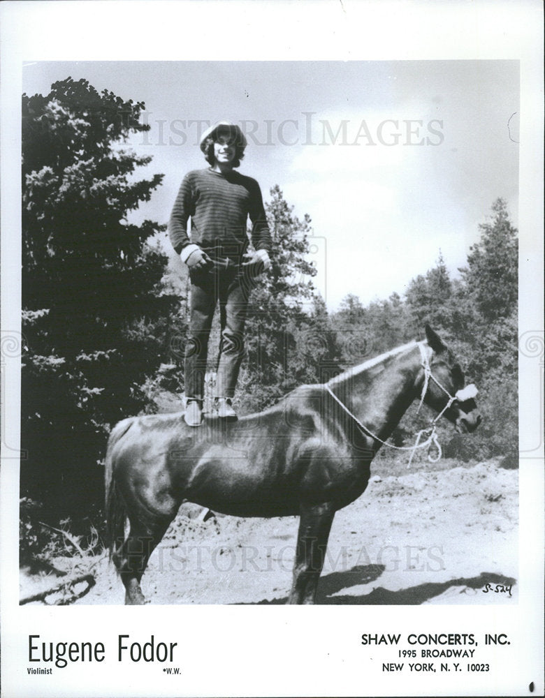 1979 Press Photo Eugene Fodor Violinist - Historic Images