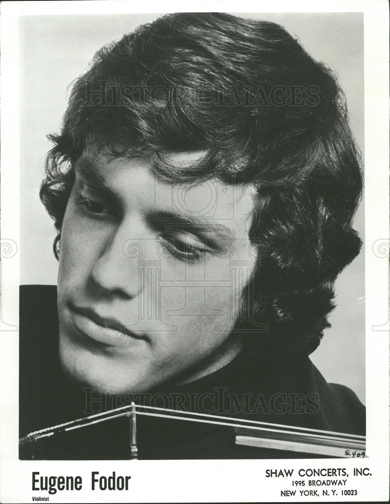 1980 Press Photo Eugene Fodor Guest Violinist - Historic Images