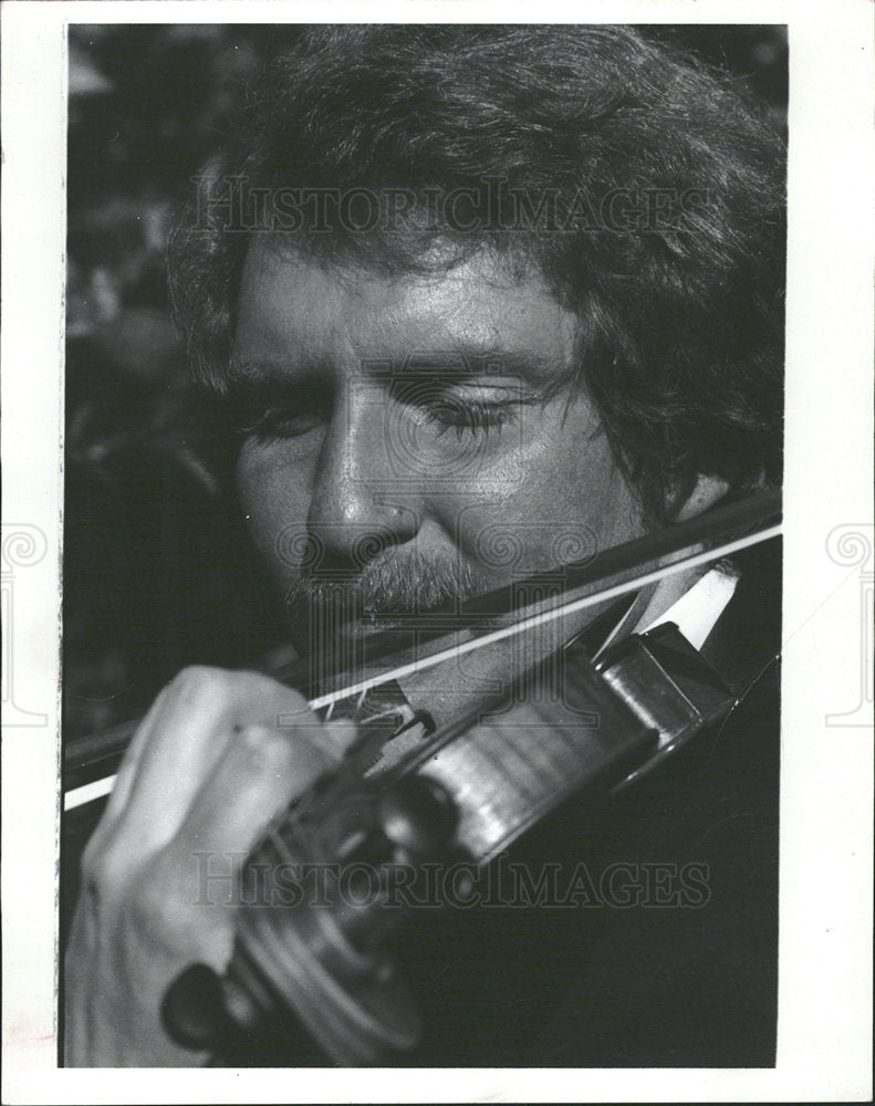 1979 Press Photo Violinist John Fodor  Evan Boning Play - Historic Images
