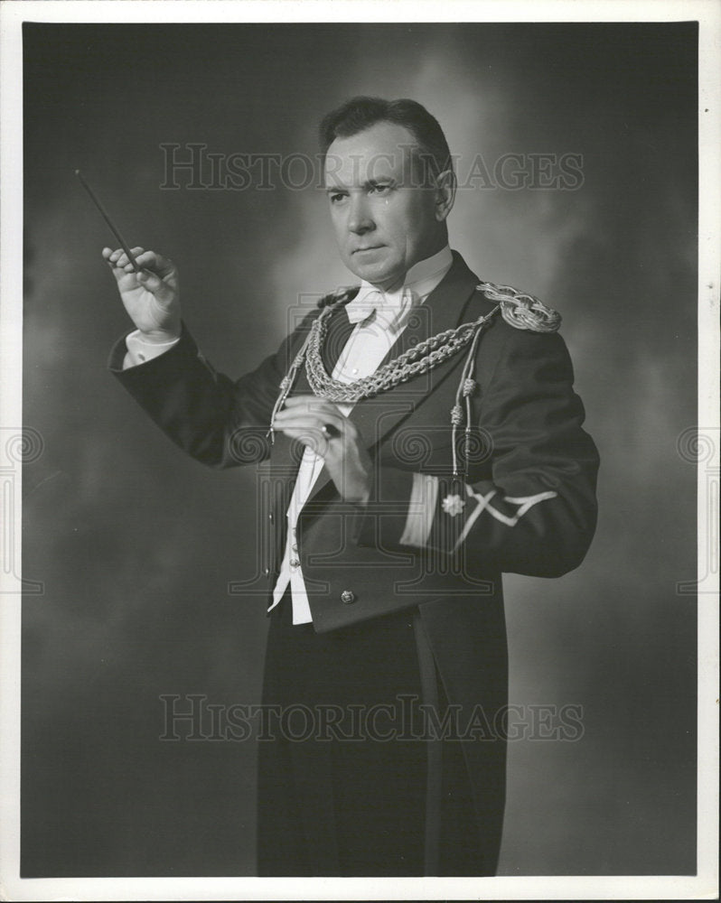 Press Photo Col George Howard Air Foce Band United US - Historic Images