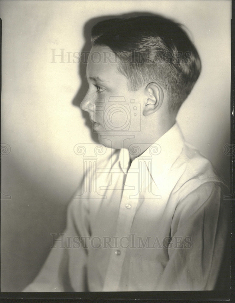 Press Photo Tom Leon Howard Jr Emerson  - Historic Images