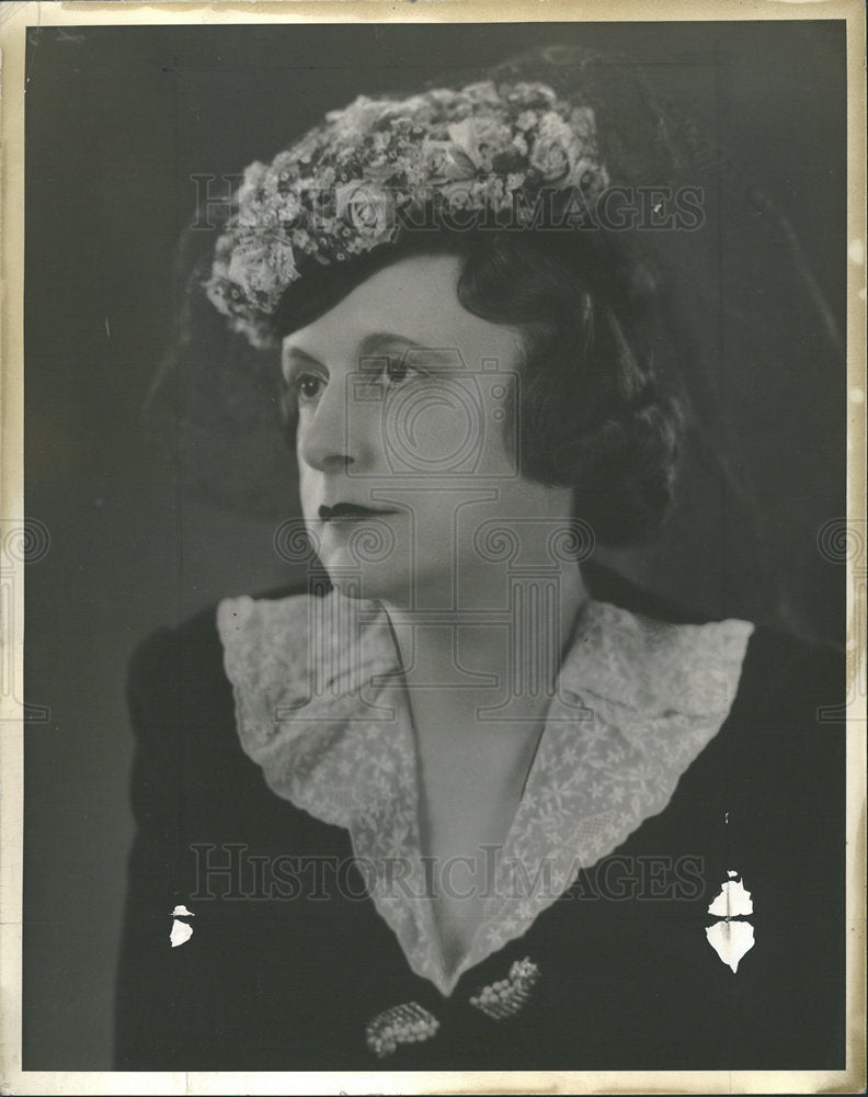 1941 Press Photo Mrs. Robert D. Hawley - Historic Images