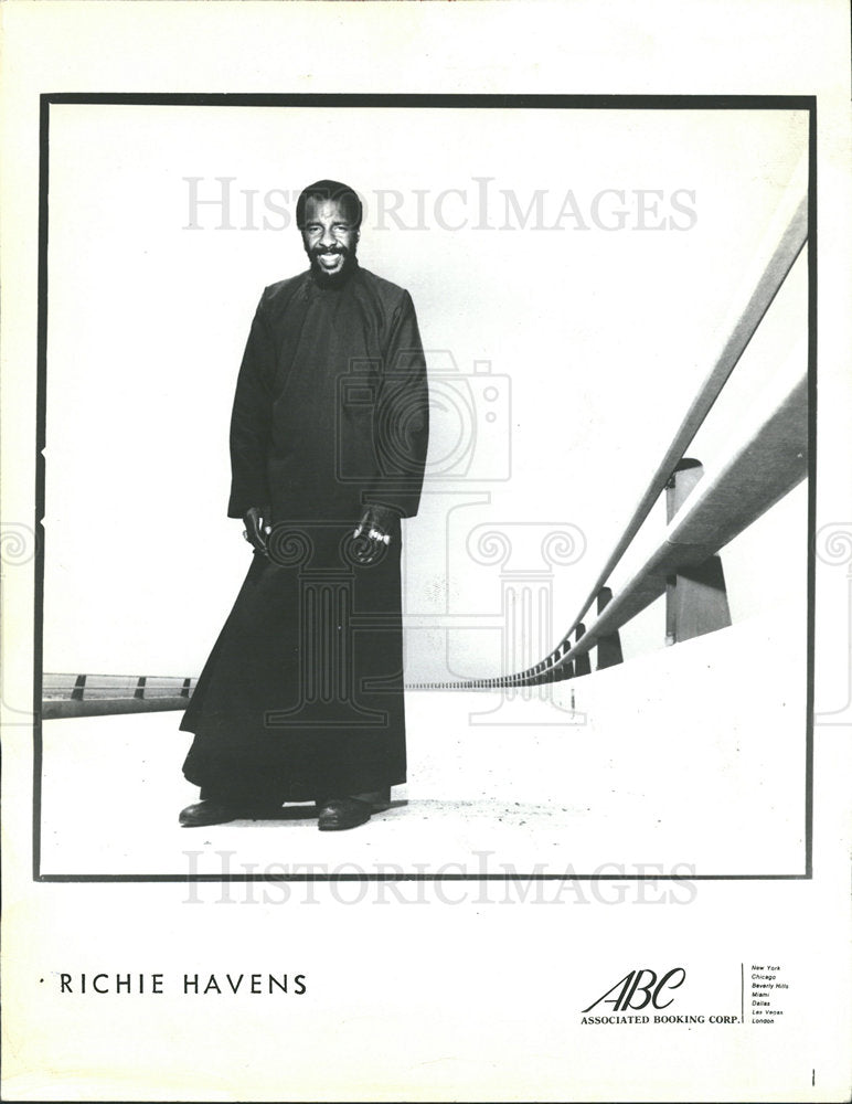 1979 Press Photo Richie Havens American Folk Singer - Historic Images