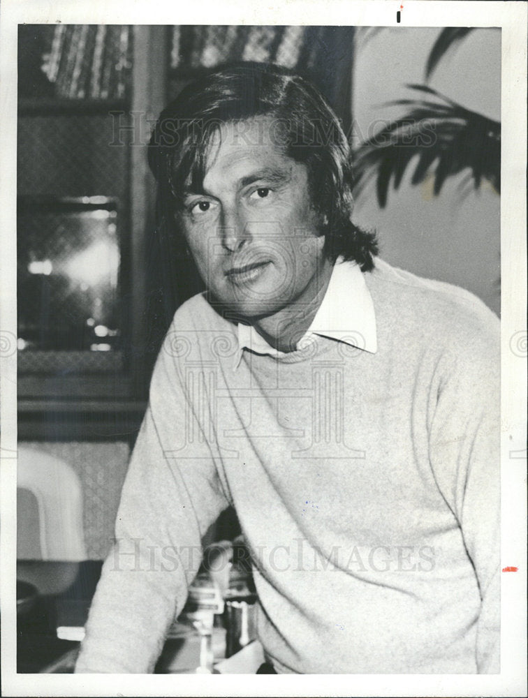 1981 Press Photo Robert Evans American Love Story Baby - Historic Images