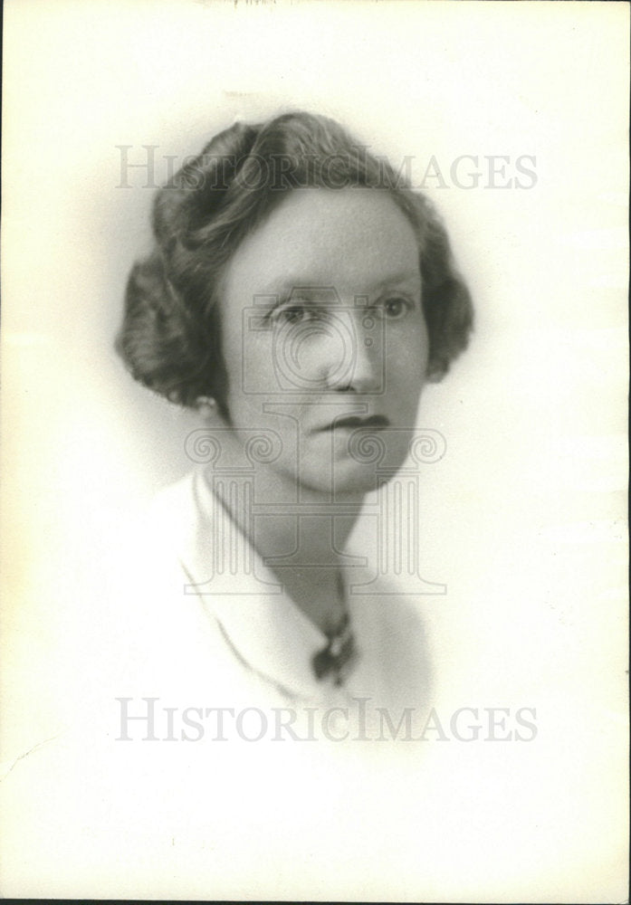 1939 Press Photo Mrs Bruce La Follette Hopkins Studio  - Historic Images
