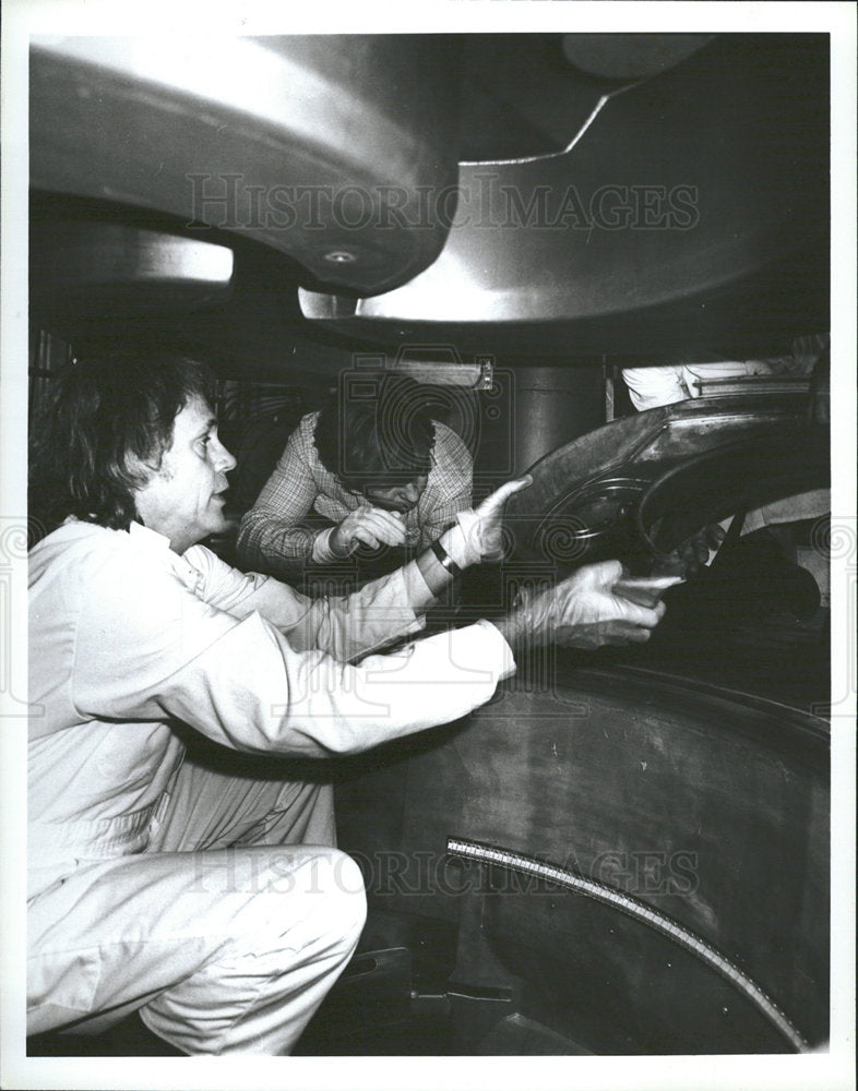 1982 Press Photo Michigan Henry Blosser Laboratory East - Historic Images