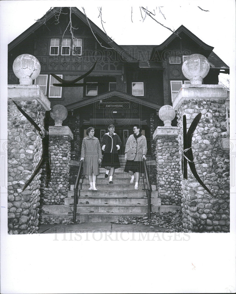 1962 Press Photo Houghton Michigan tech college Student - Historic Images