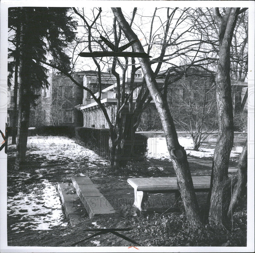 1971 Press Photo Dearborn Campus Michigan University - Historic Images