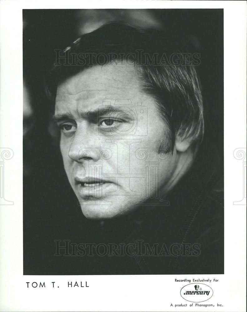 1975 Press Photo Thomas Tom Hall American Storyteller  - Historic Images