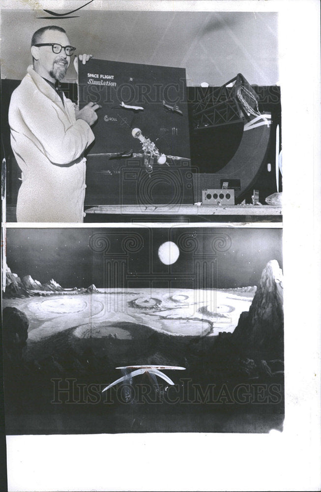 1963 Press Photo Michigan State University Space - Historic Images