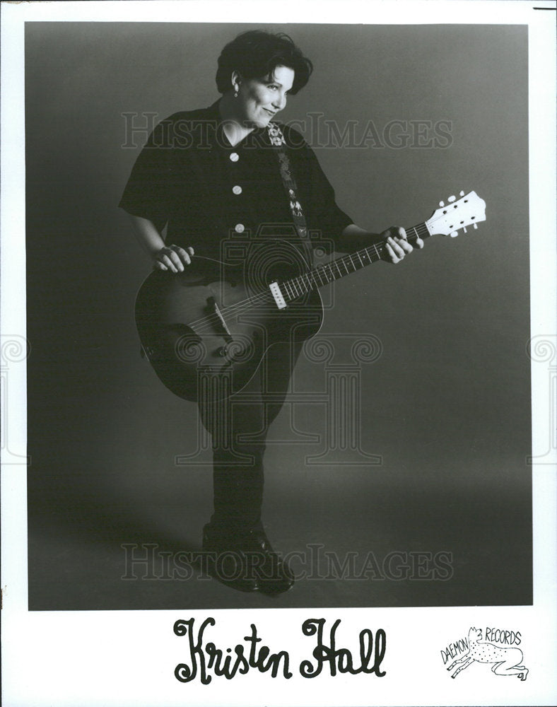 1992 Press Photo Kristen Hall America Folk Rock Country - Historic Images