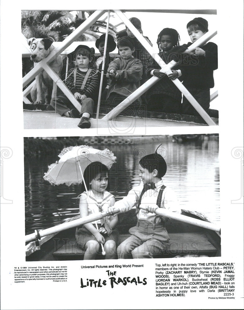 1994 Press Photo Womun Haters Club Little Rascal Kevin  - Historic Images