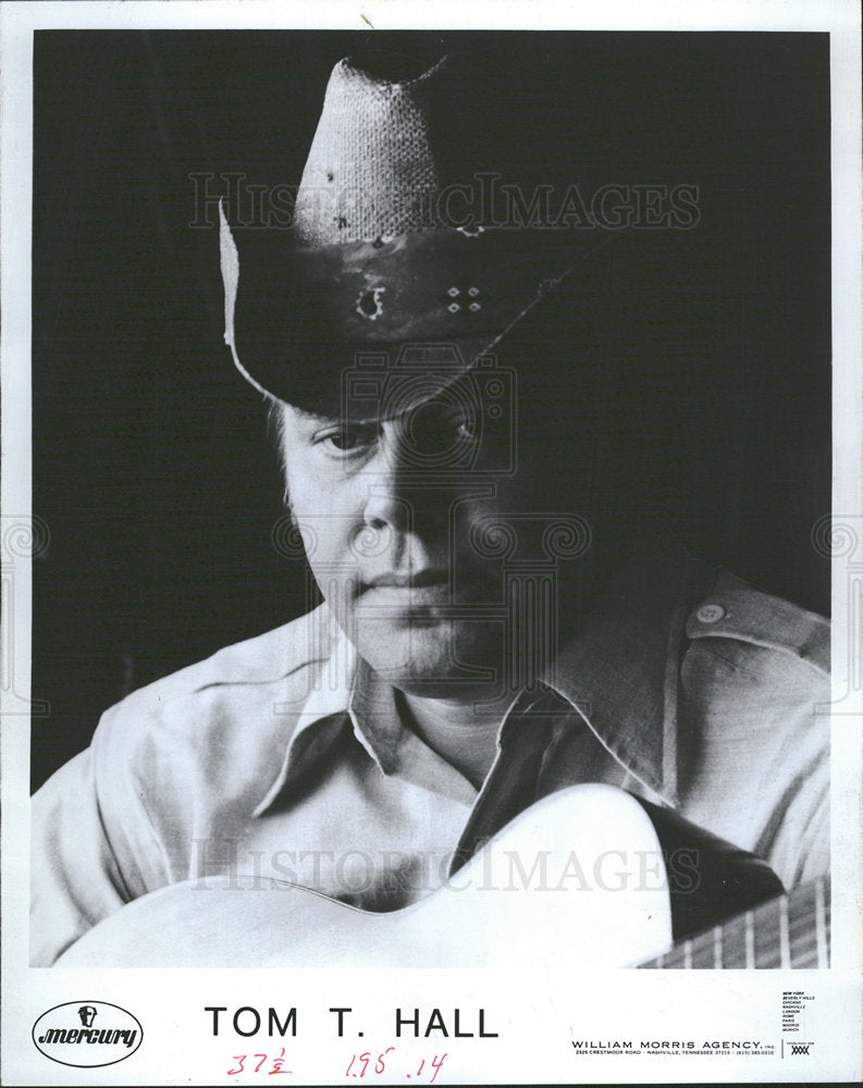 1975 Press Photo Thomas Tom Hall American Storyteller - Historic Images