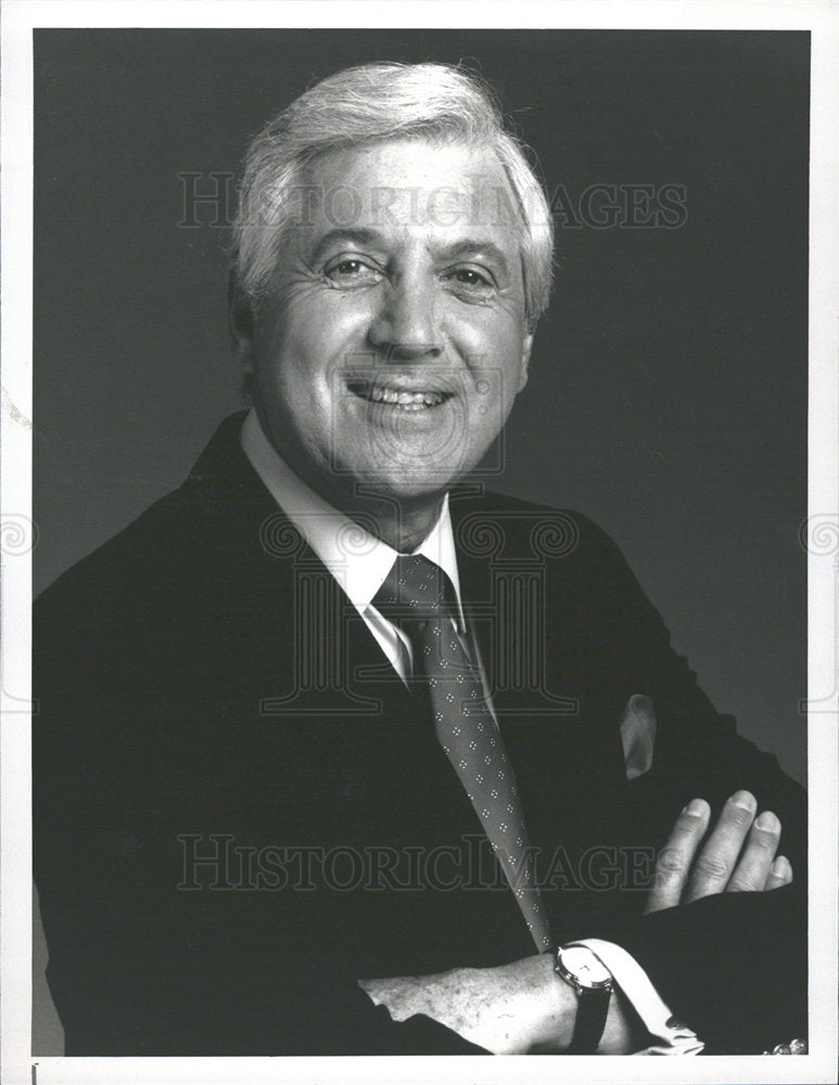 1992 Press Photo Monte Hall Actor Singer Sportscaster - Historic Images