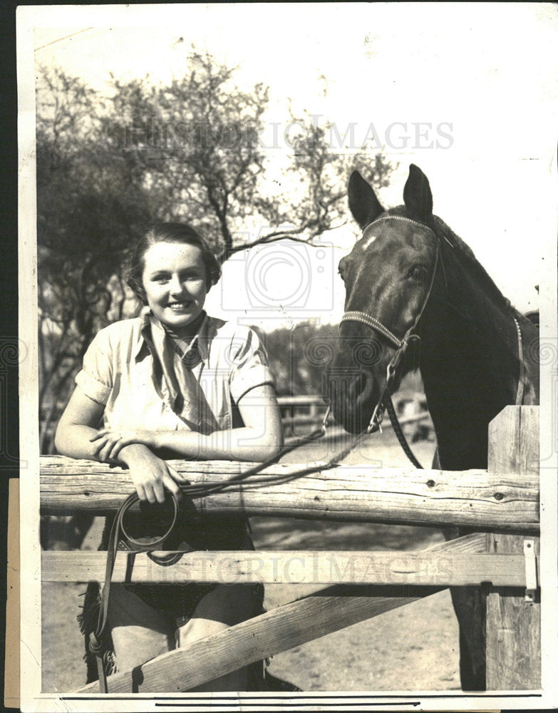 1934 Press Photo Ellen Wilson McAdoo Senator Daughter - Historic Images