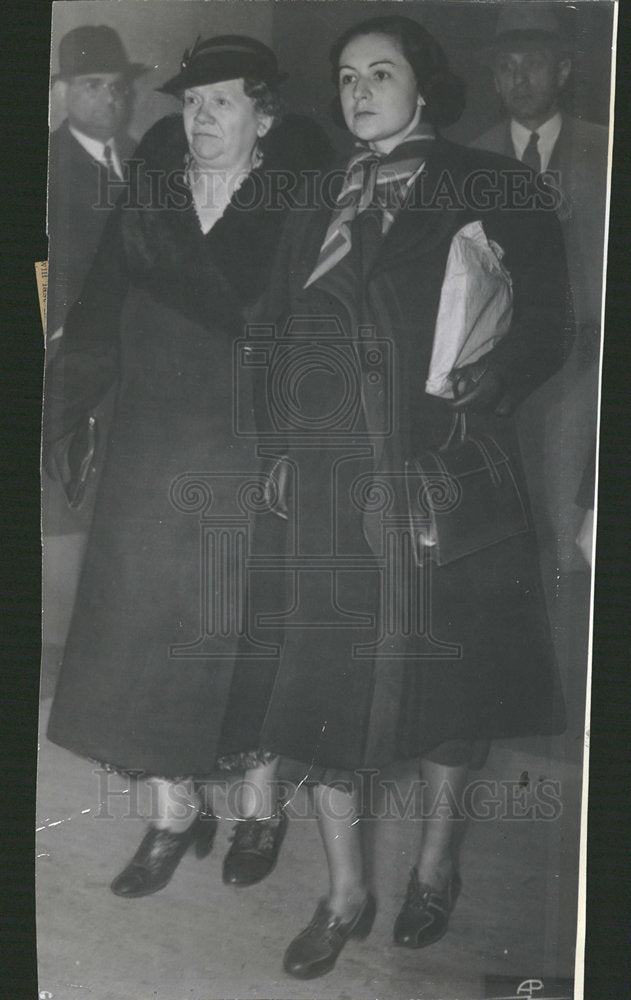 1937 Press Photo Magda De Fontagnes United States Mich - Historic Images