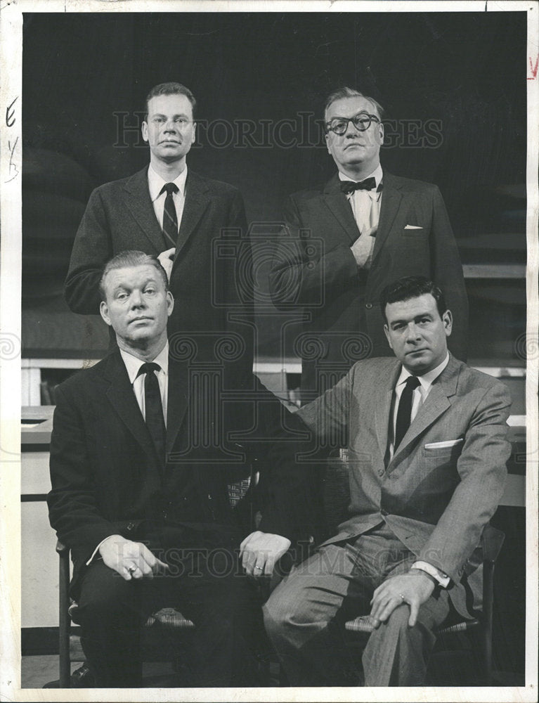1959 Press Photo Jack Lescoulie Television Announcer  - Historic Images