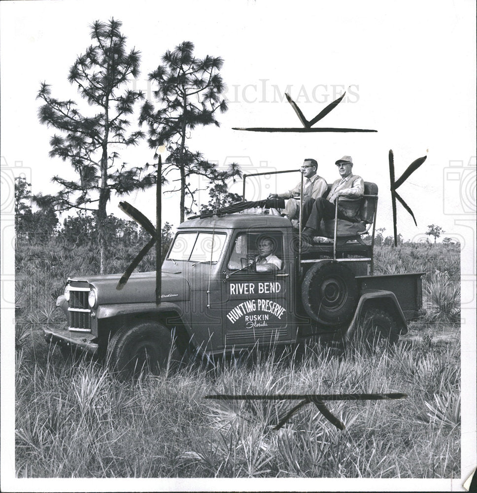 1974 Press Photo Quail Hunting Florida - Historic Images