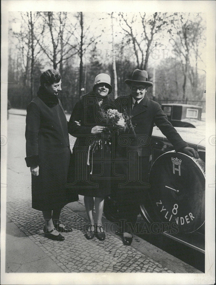 Press Photo Koehl Baron Von German Flyers - Historic Images