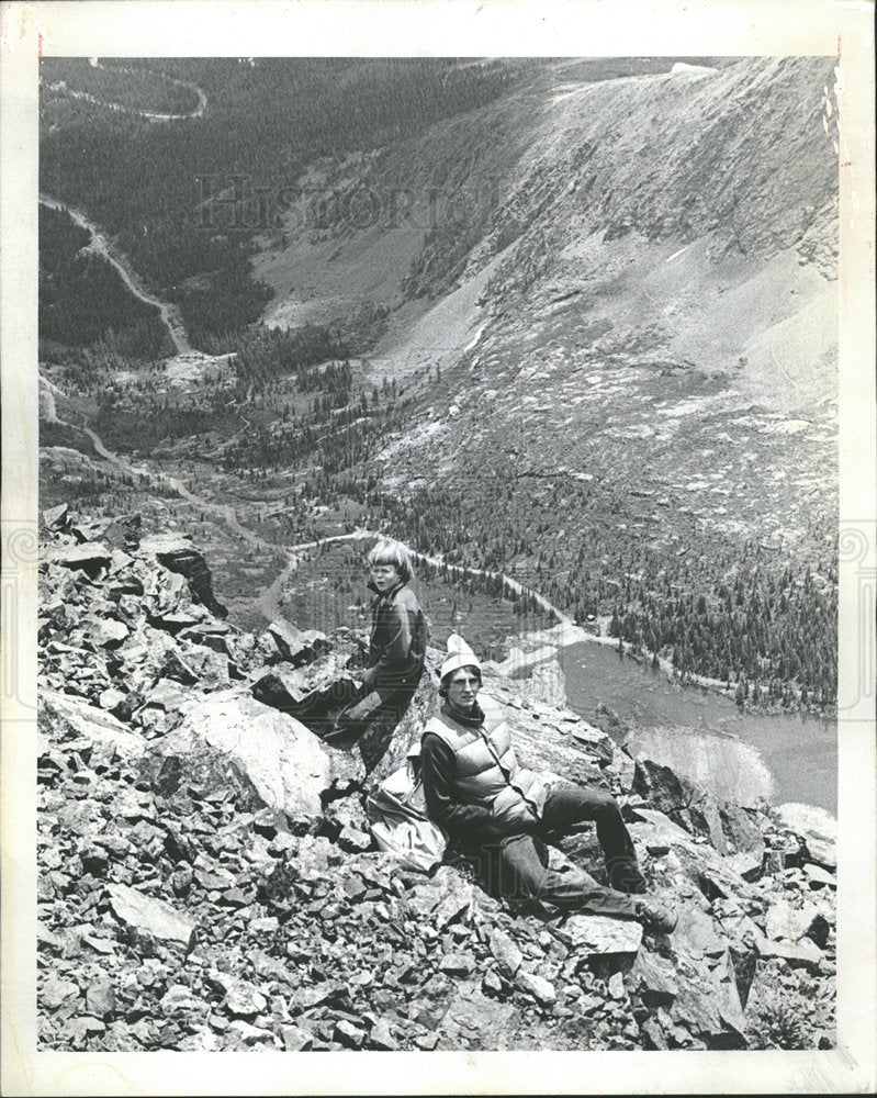 1976 Press Photo Charlie Meyers Postal Service Chicago - Historic Images
