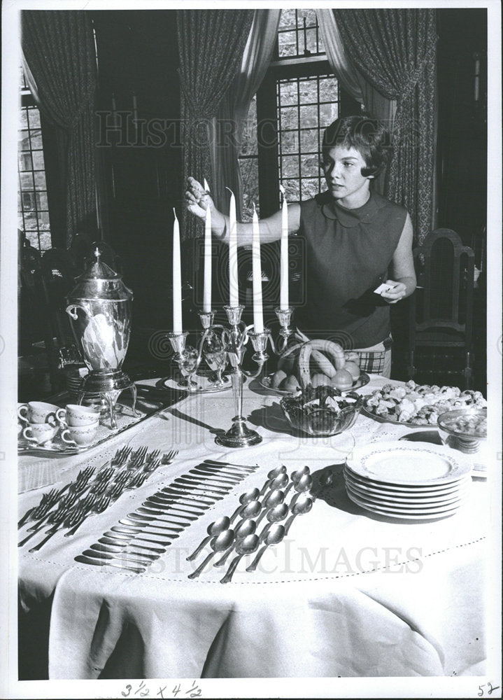 1965 Press Photo Martha Cook Dormitories Buildings Mich - Historic Images