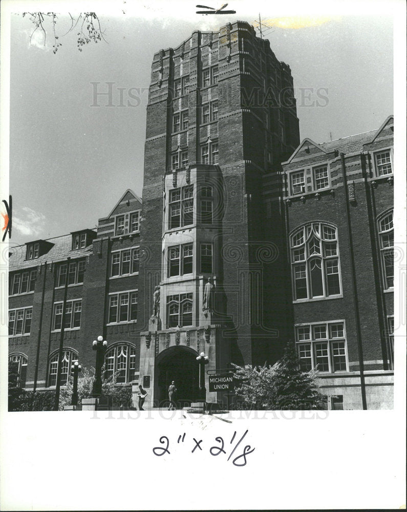 1985 Press Photo University of Michigan - Historic Images