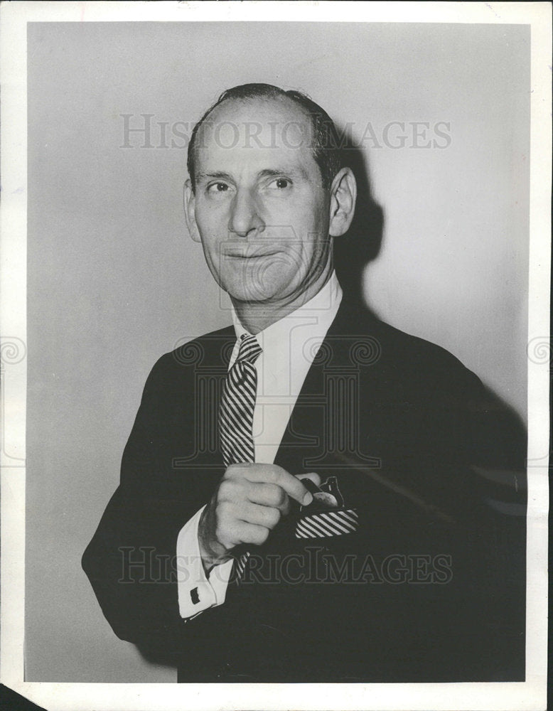 1959 Press Photo Lester Lanin Jazz Pop Musician Chicago - Historic Images