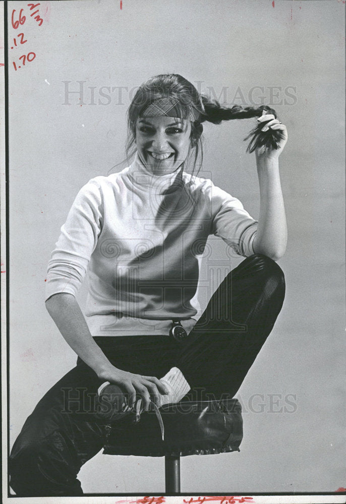 1981 Press Photo Lannie Garrett American Singer - Historic Images