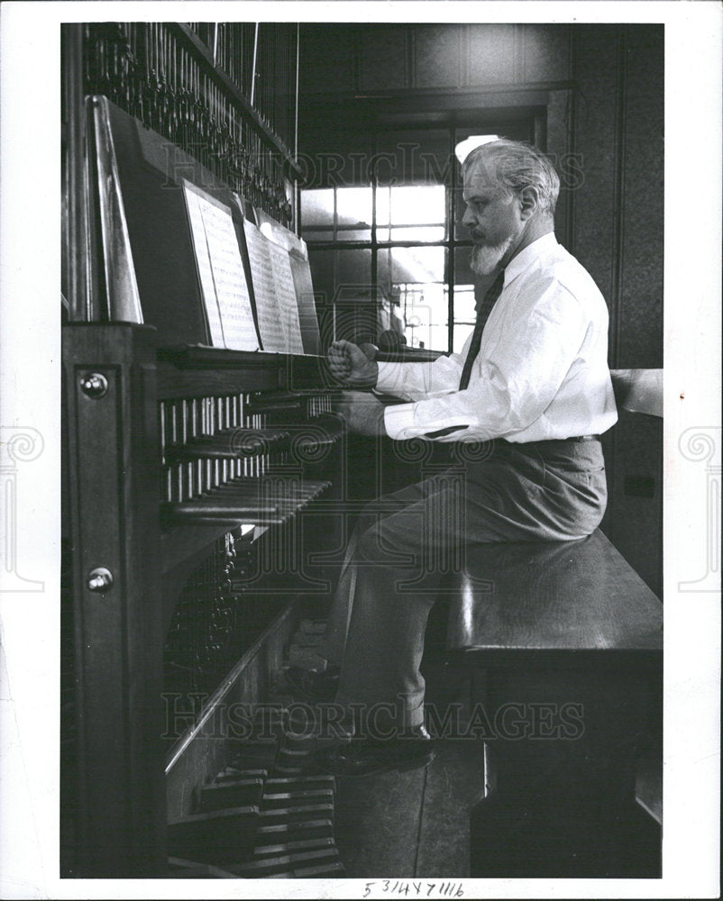 1960 Press Photo University Michigan Music College - Historic Images