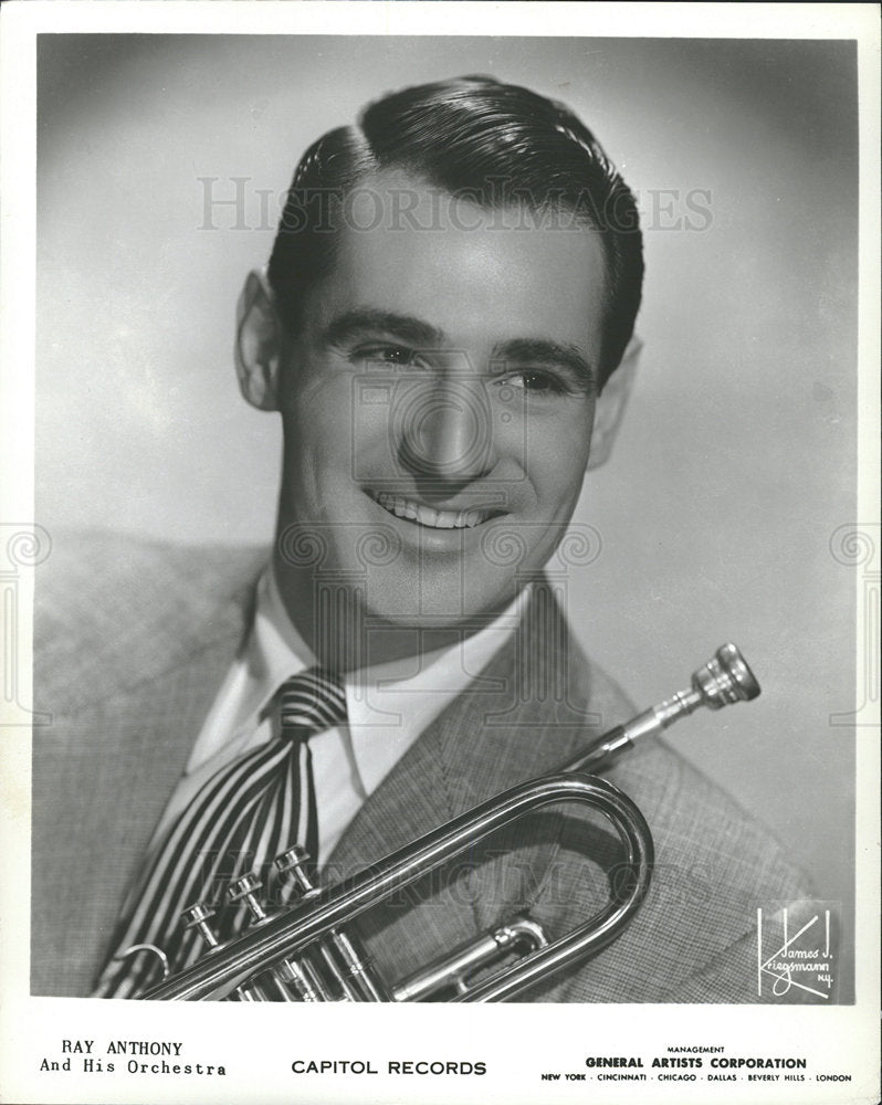 1953 RAY ANTHONY AMERICAN BANDLEADER-Historic Images